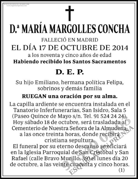 María Margolles Concha